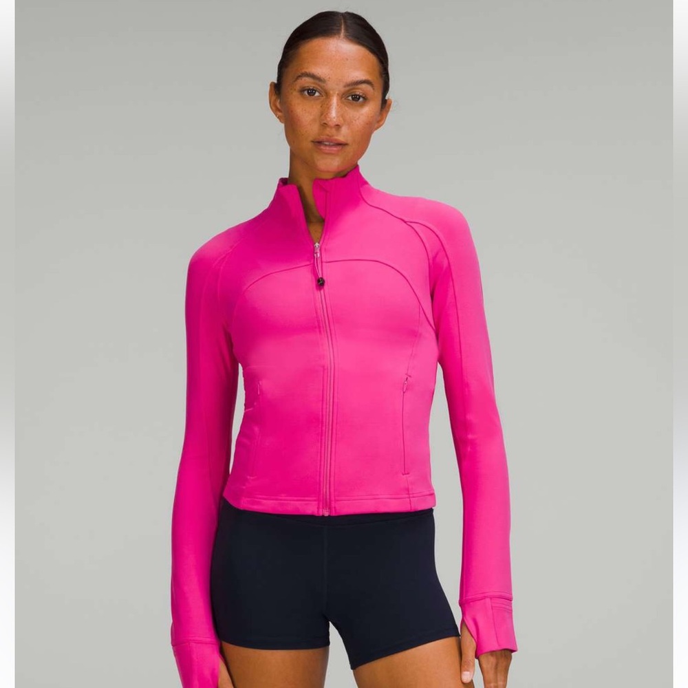 Lululemon Sonic Pink Cropped Define Jacket
